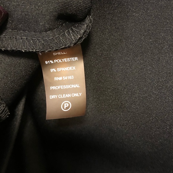 Calvin Klein Scuba Sheath Dress in Black EUC - Picture 5 of 5